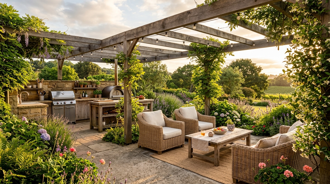 Lounge zones and terraces