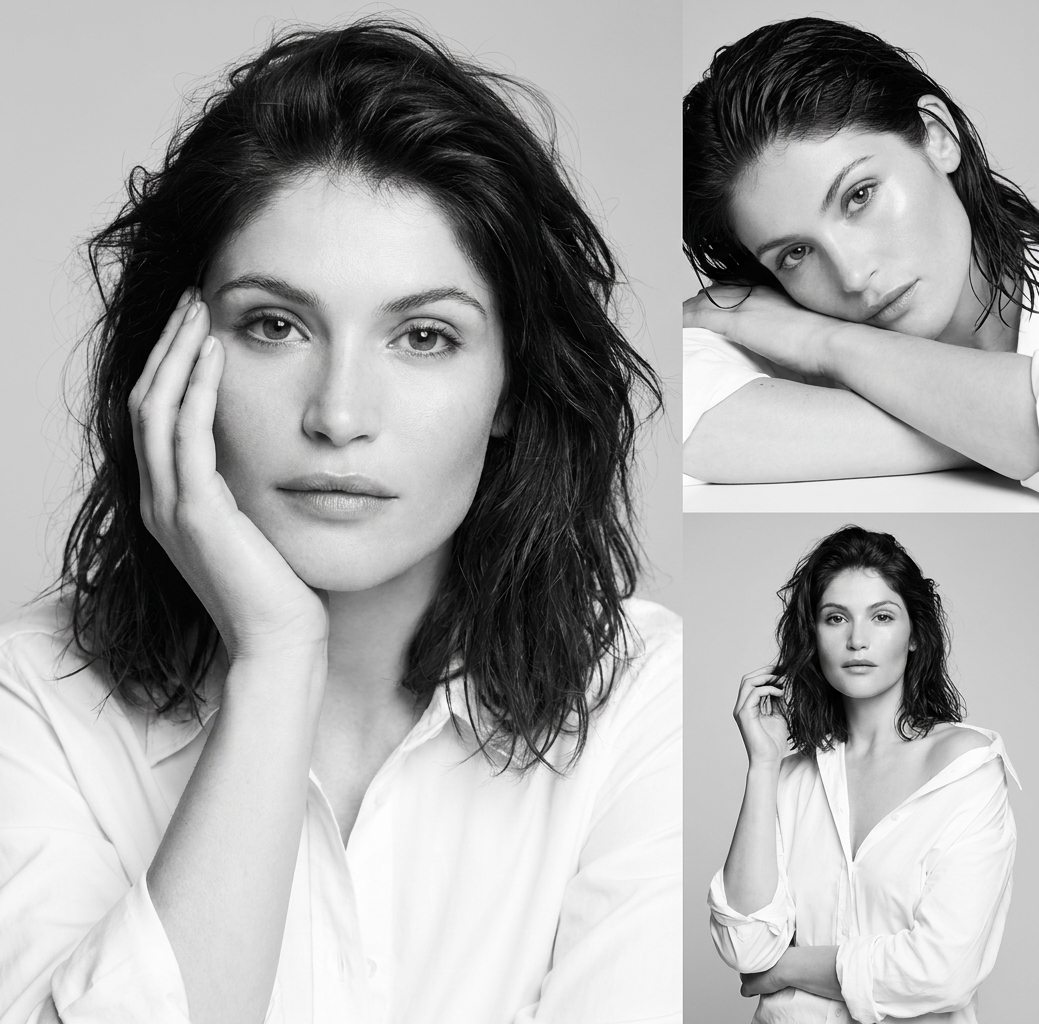 B&W studio shoot