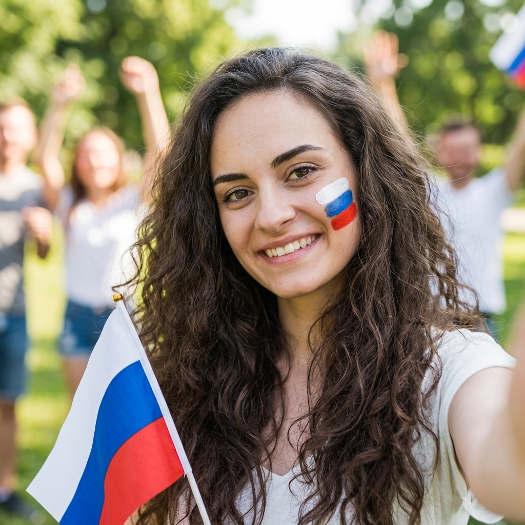 Праздничное селфи