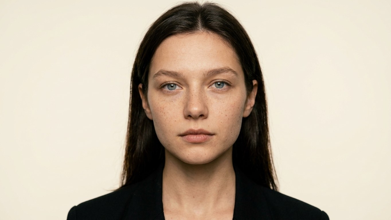 The same face in a different style, still recognizably the same person — после