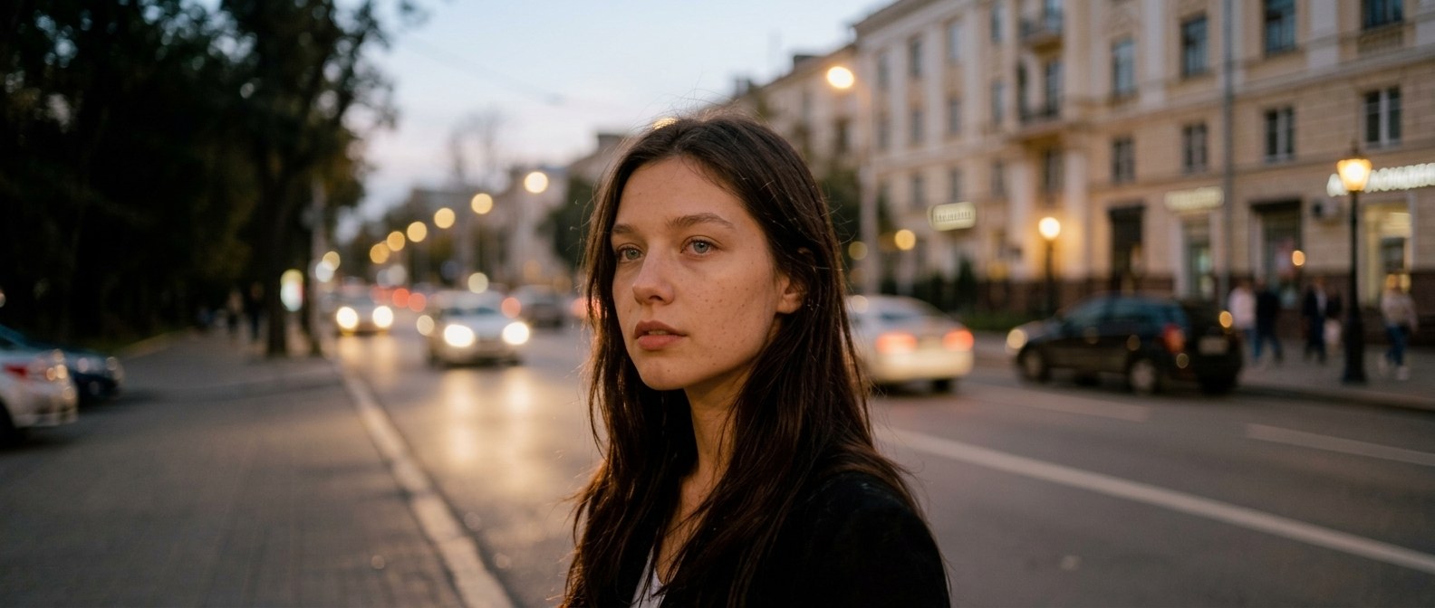 A horizontal shot extended upward into a vertical frame for a story — после