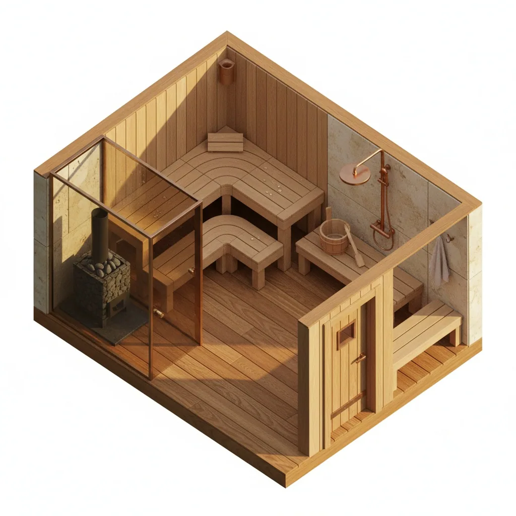 Баня 3×4 м — компактная