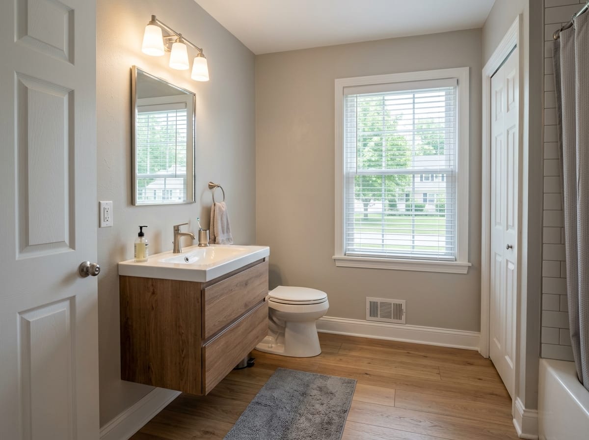 Wall-hung vanity
