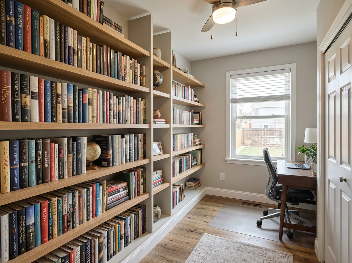 Shelf depth and span