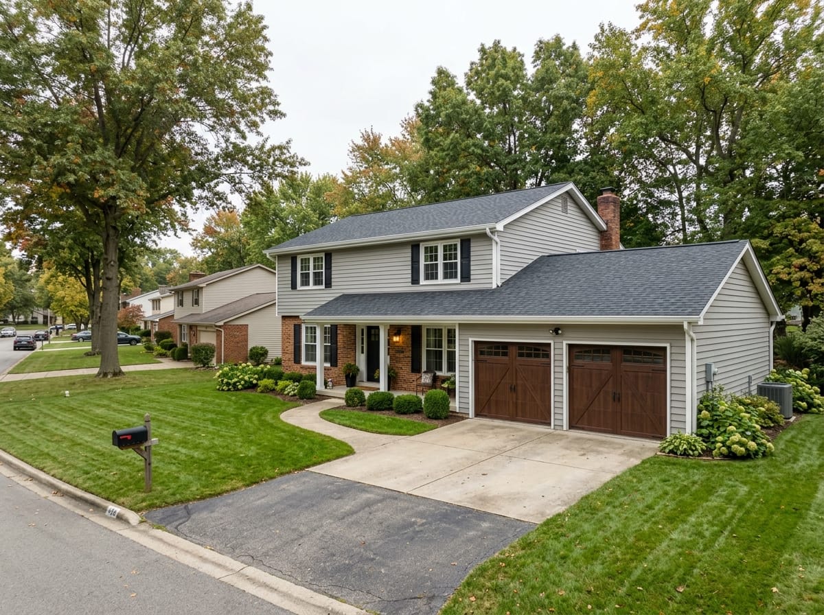 Barn-style garage doors