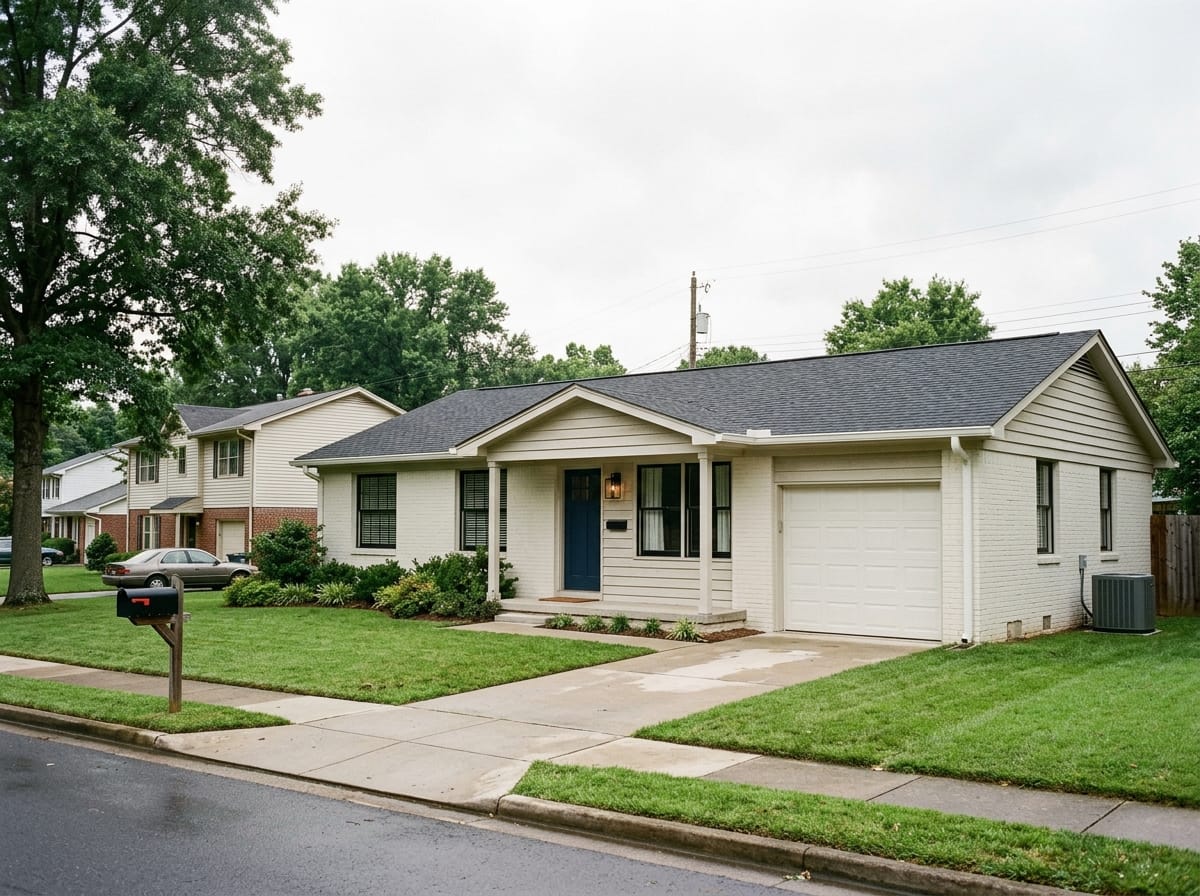 Brick ranch or brick colonial