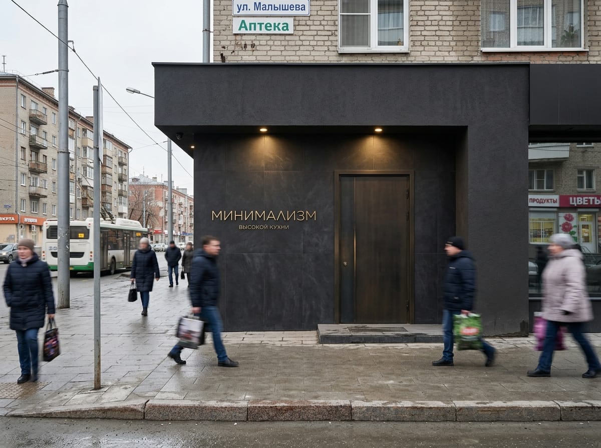 Минимализм высокой кухни