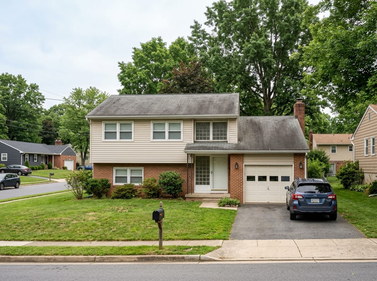 Split-level and postwar tract