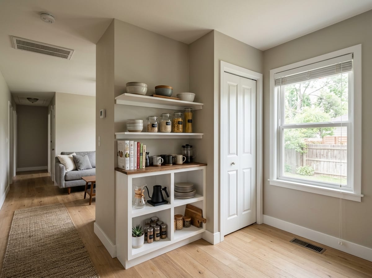 Open shelving, honestly