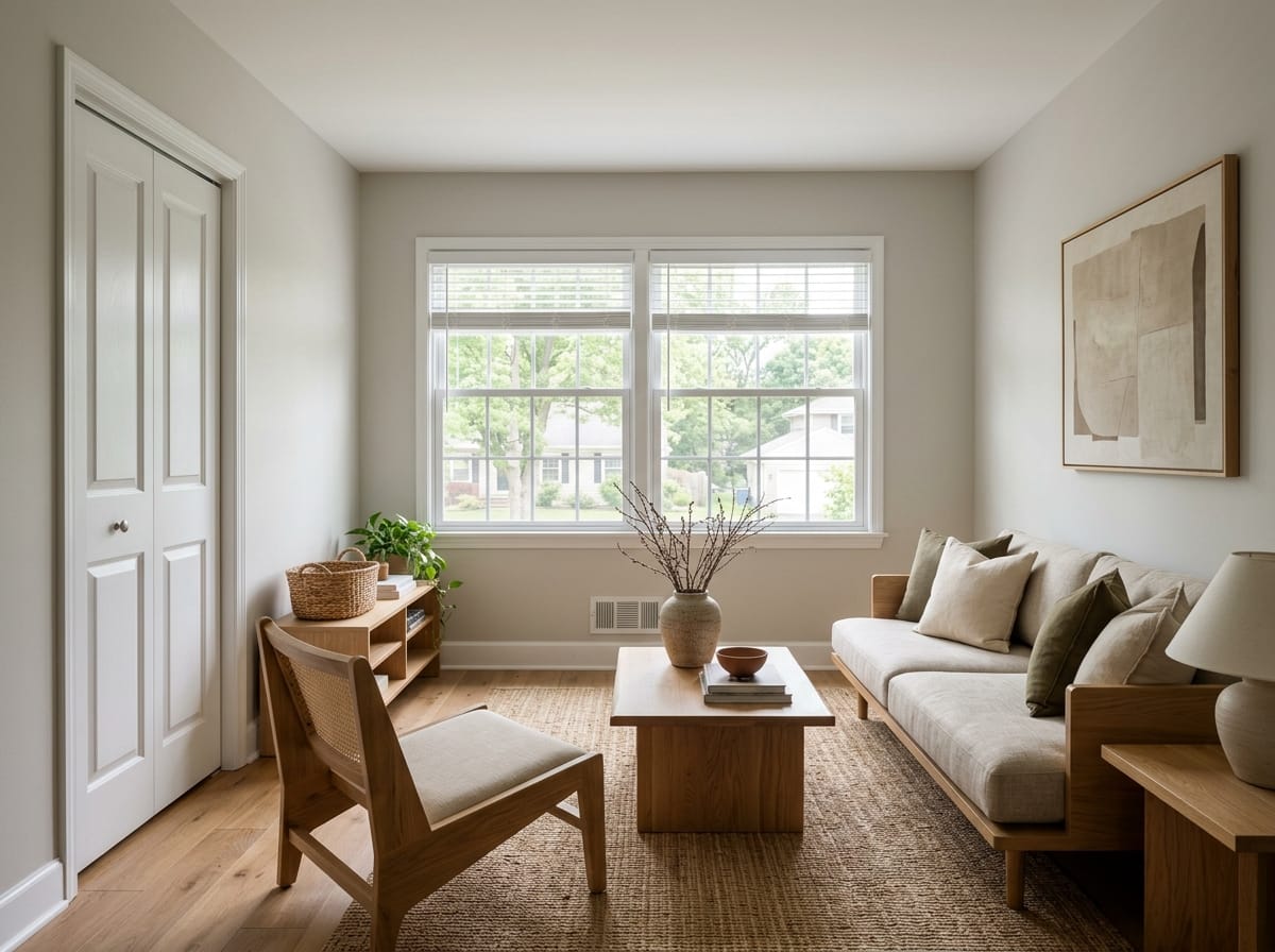 Japandi living room