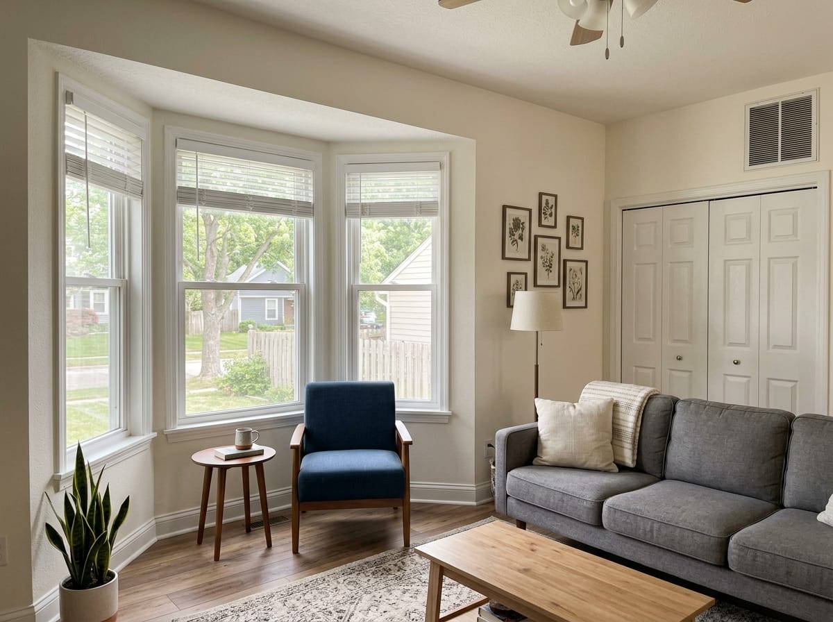 Bay or corner windows