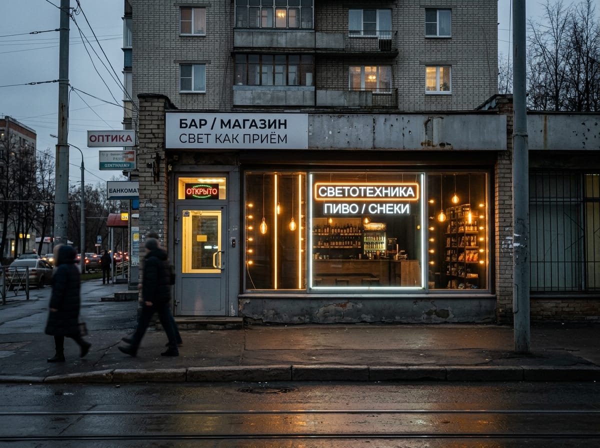 Свет как приём