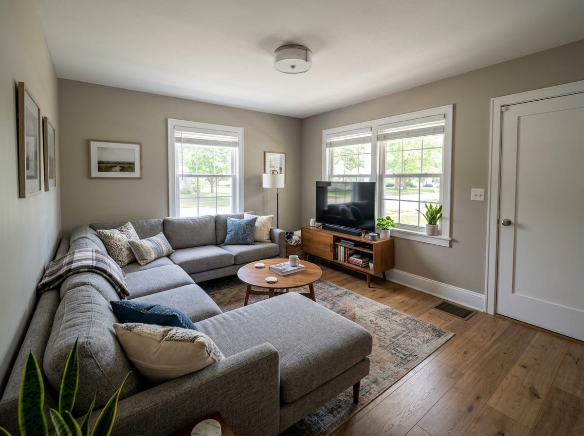 The main living space