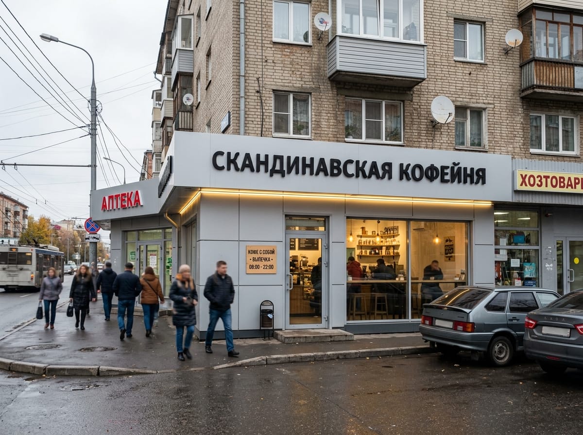 Вывеска для кафе — как выбрать материал, шрифт и подсветку