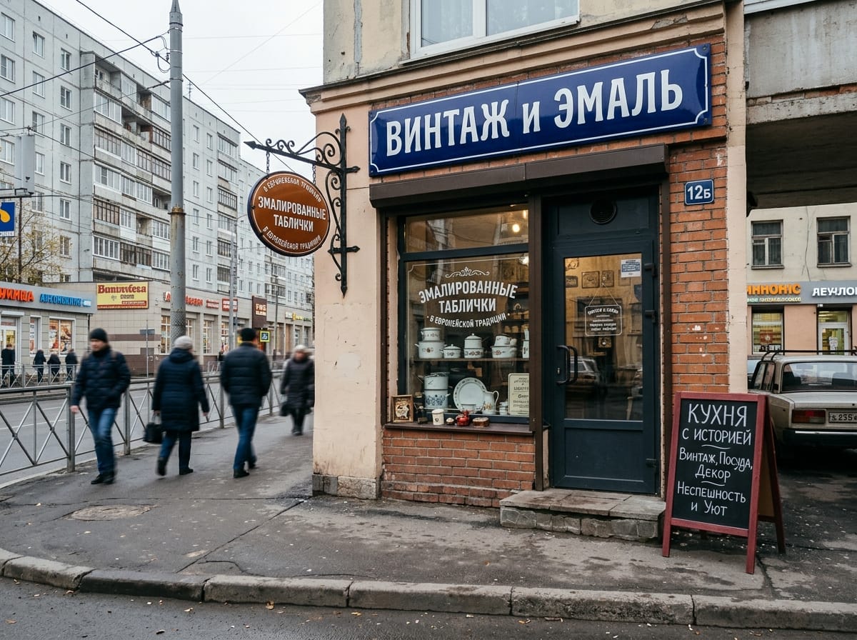 Винтаж и эмаль