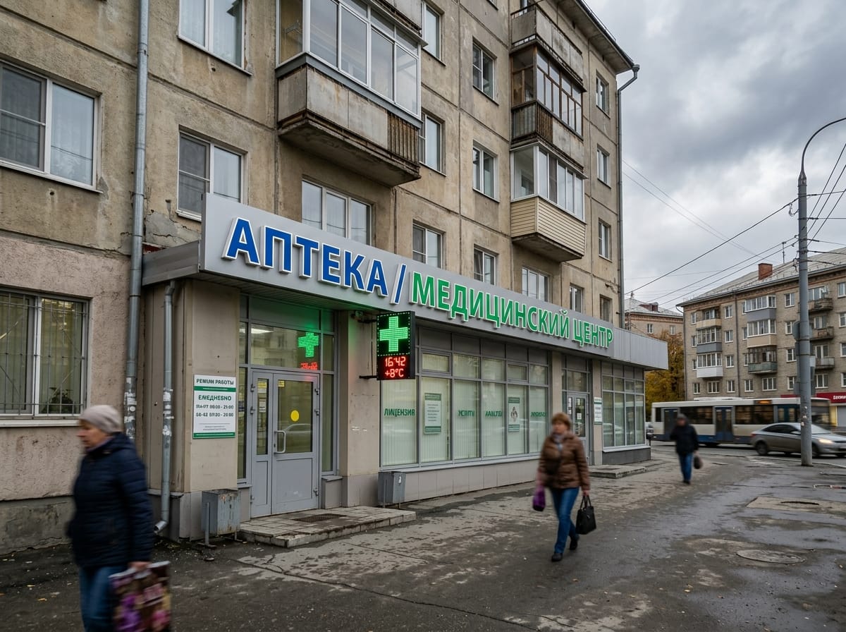 Аптека и медицинский центр