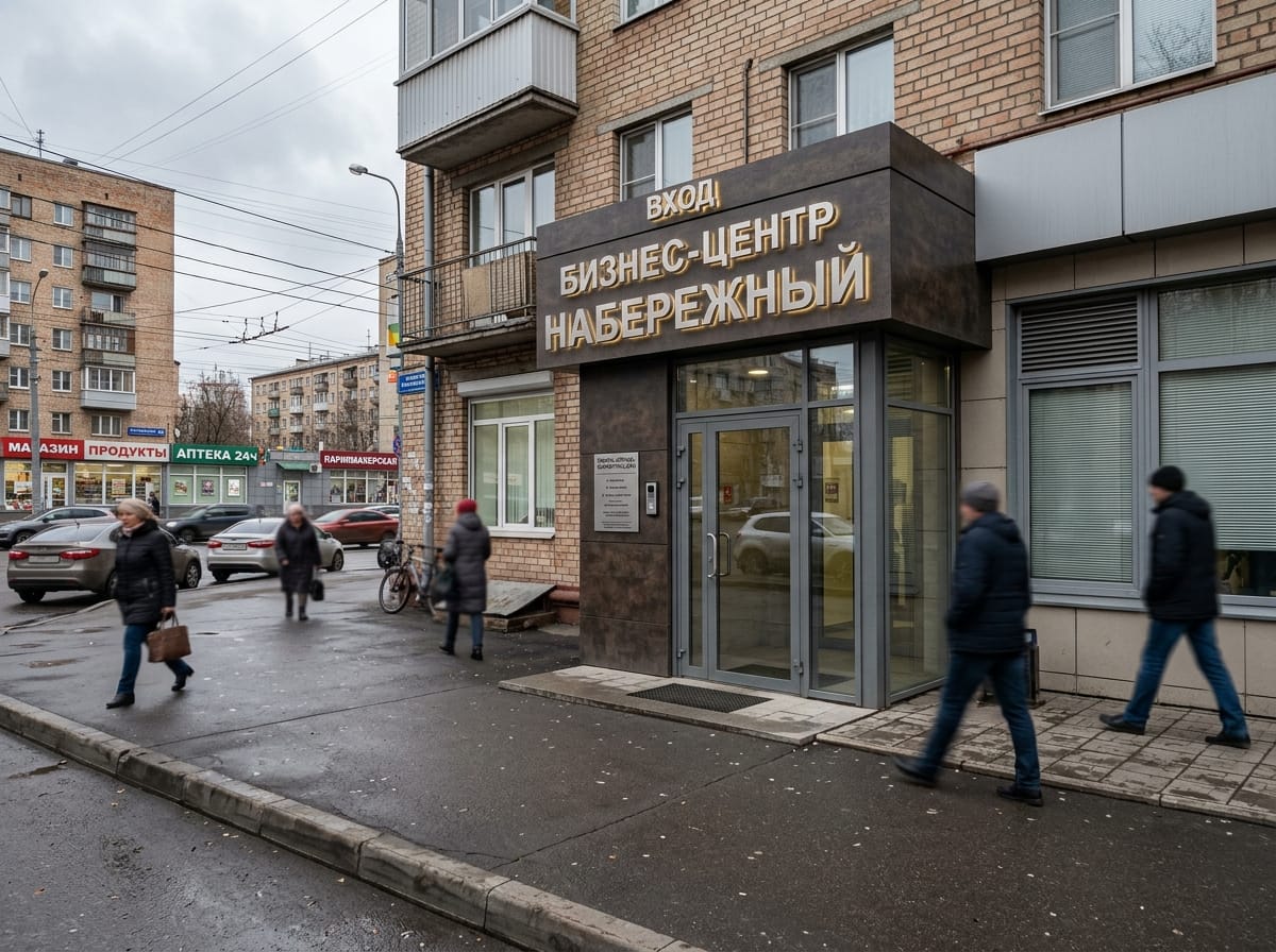 Вывеска на офис — как обозначить компанию и не поссориться с фасадом