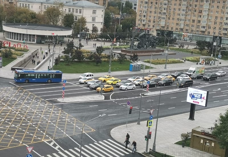 В Пресненском районе меняется схема движения общественного транспорта