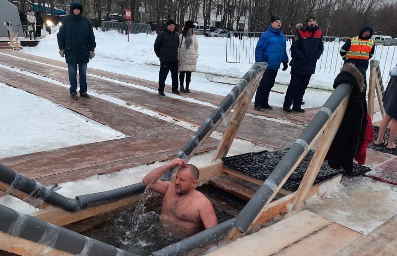 Богоявление на Головинских прудах
