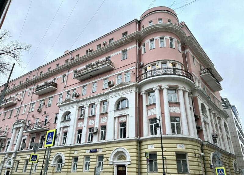 На Малой Бронной отремонтируют доходный дом Сидамона-Эристова