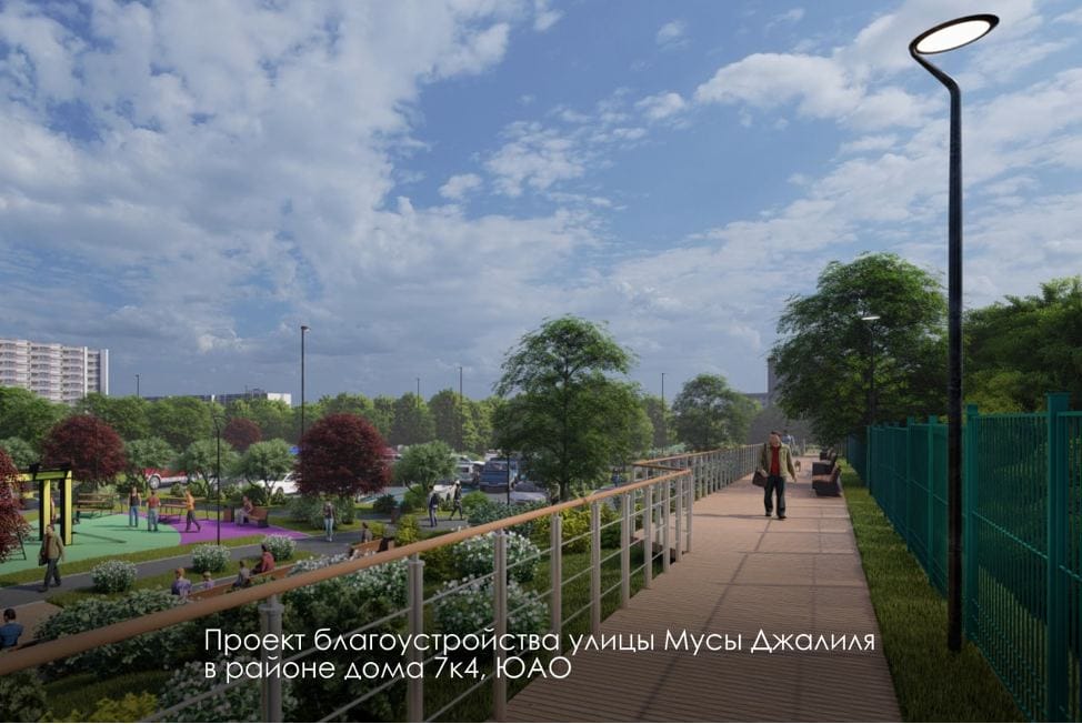 55 знаковых территорий благоустроят в Москве