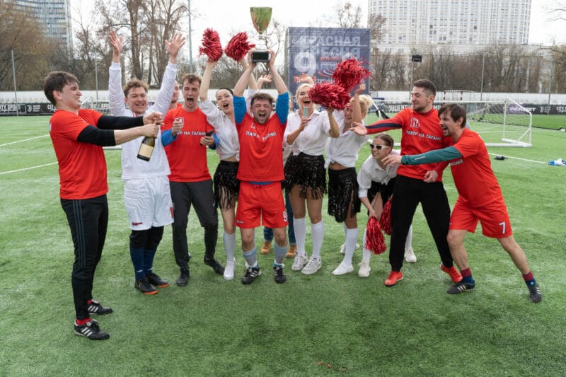 Чемпионат московских театров в четвертый раз выиграли футболисты «Таганки»