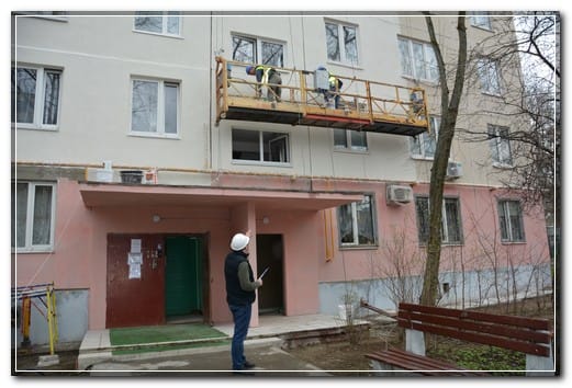 Ремонт фасадов по новой технологии придает домам современный облик