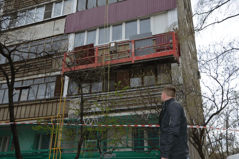 В рамках проведения капремонта в Москве восстанавливают балконы и лоджии