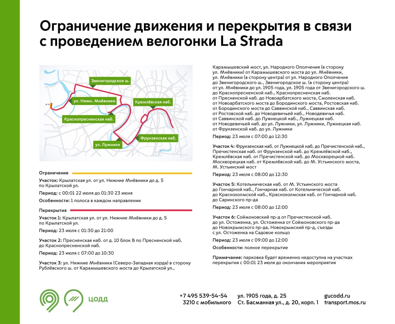 перекрытия 23 июля