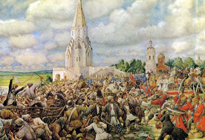 Финансовый кризис, завершившийся бунтом