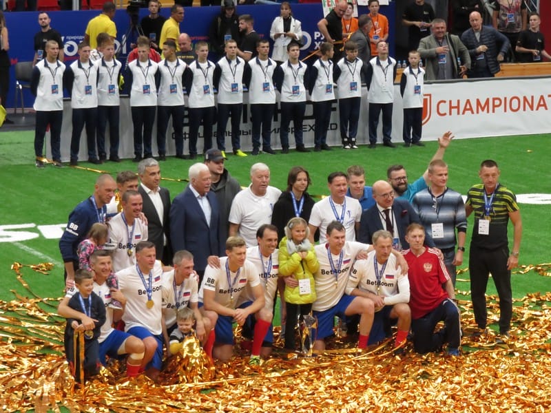 Сборная России в 13-й раз выиграла Кубок легенд