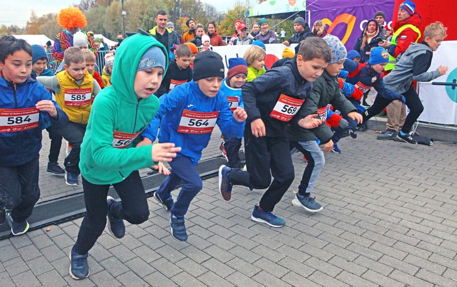 спорт забег акция Фото Михаила Ковалёва