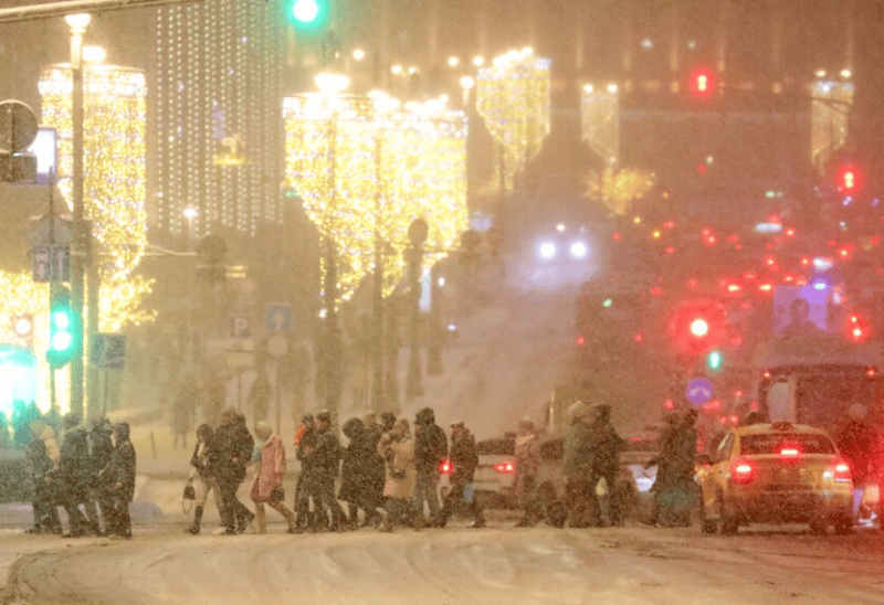 Вечером 15 декабря в Москве снова ожидается метель