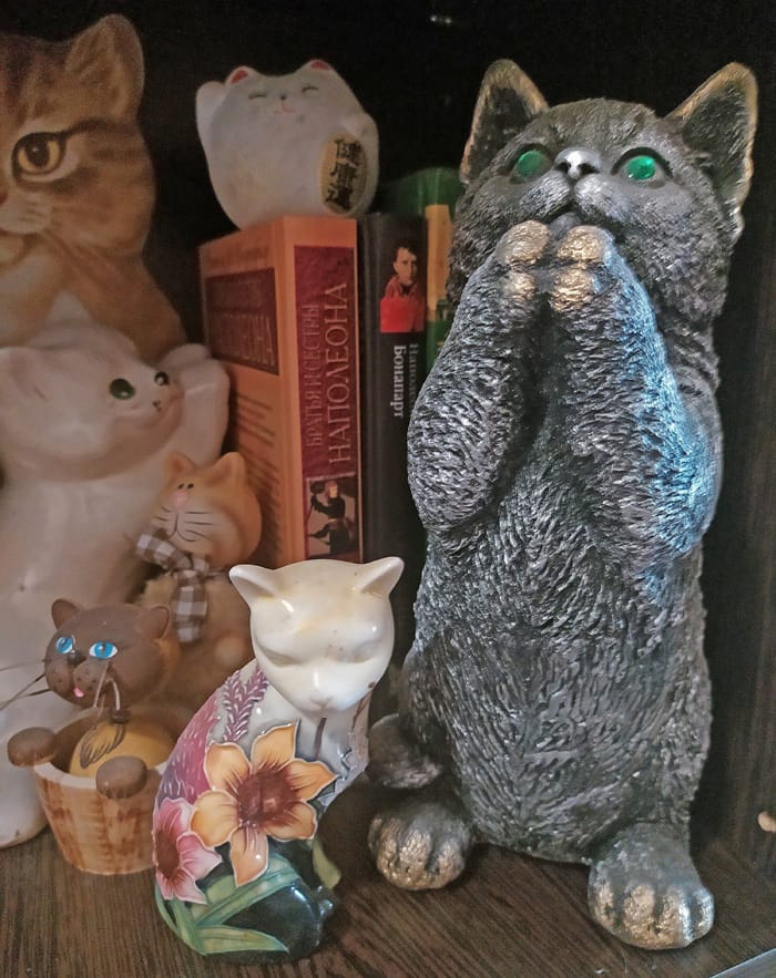 кошки, фигурка, фото Михаил Ковалёв