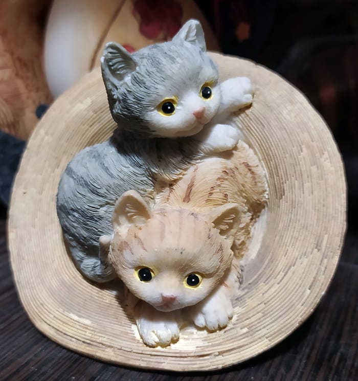 кошки, фигурка, фото Михаил Ковалёв