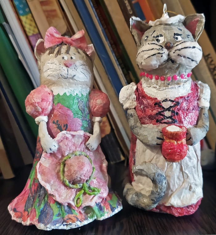кошки, фигурка, фото Михаил Ковалёв