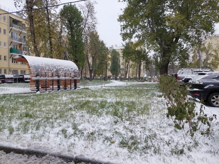 снег, фото Яна Маевская