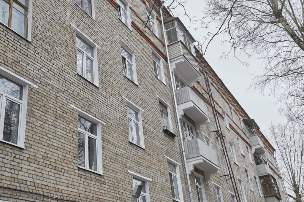 В Останкинском районе Москвы отремонтировали пятиэтажку 1957 года