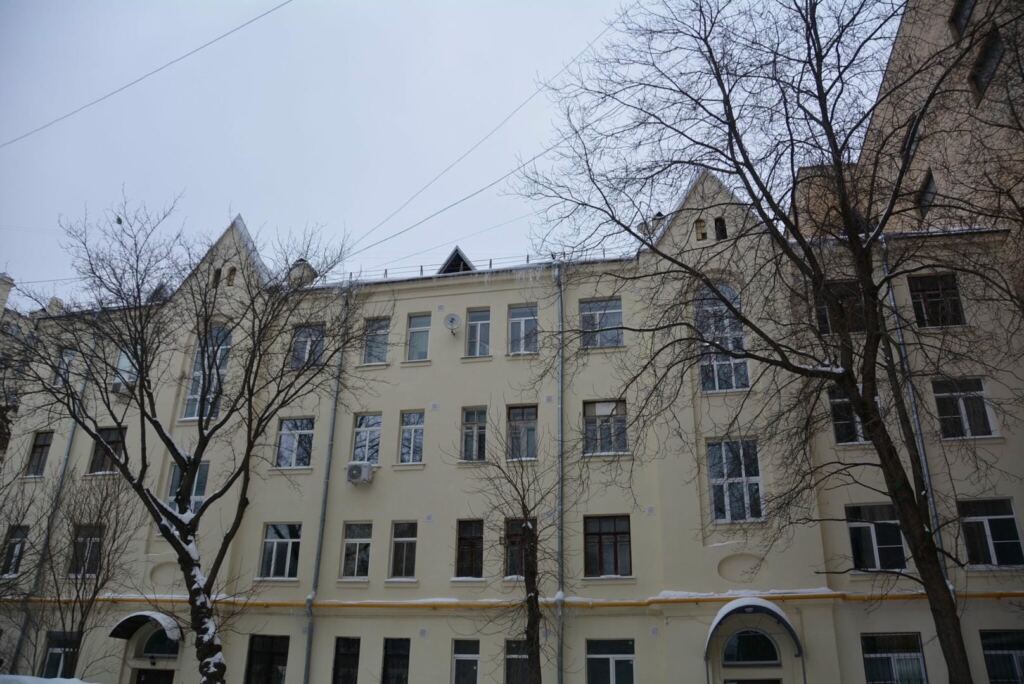 Дом 1917 года на улице Плющиха капитально отремонтировали