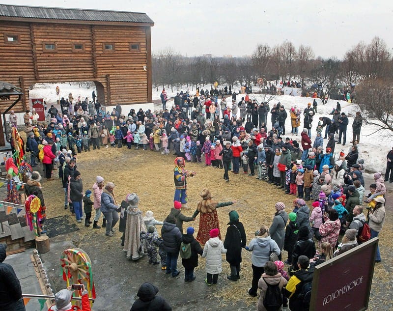 масленица весна праздник Фото Михаила Ковалёва