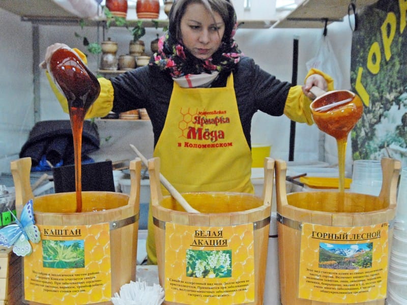 Весна, Коломенское, мёд!
