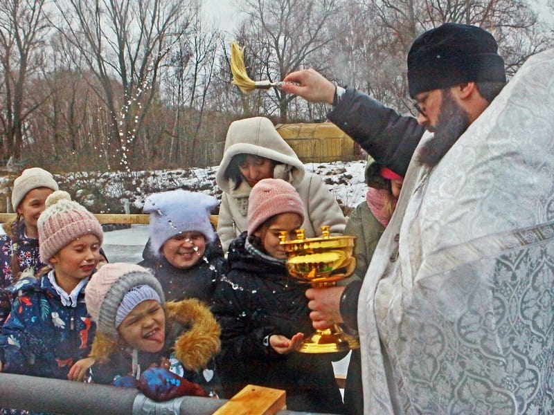 Православные верующие отметили праздник Крещения Господня