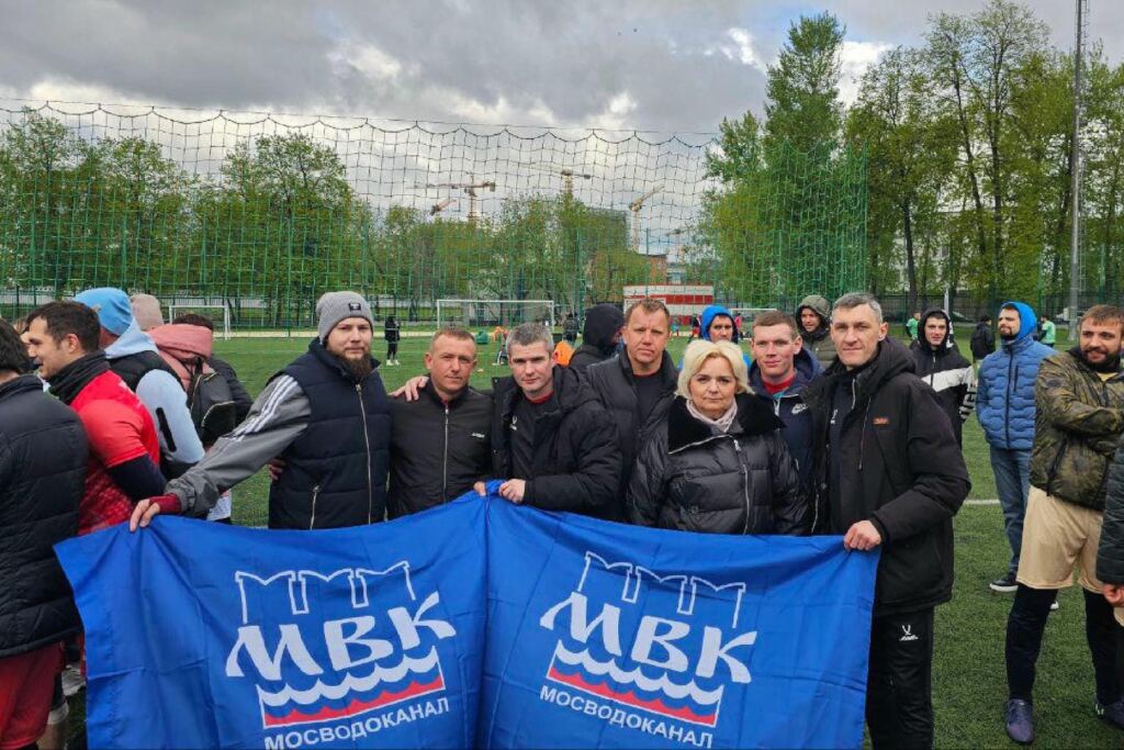 Мосводоканал занял второе место в чемпионате по мини-футболу среди организаций КГХ Москвы