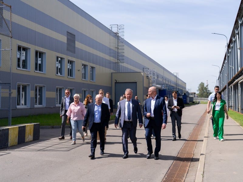 Депутаты Мосгордумы посетили Люберецкие очистные сооружения