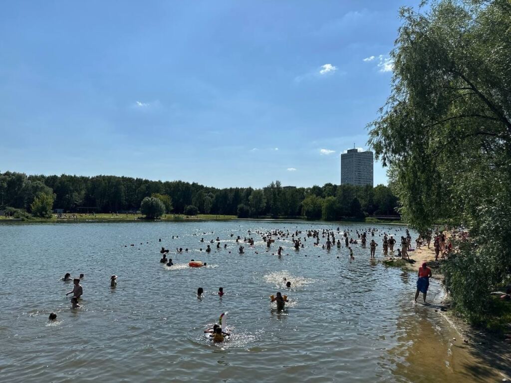 Разрешено купание в четырех зонах отдыха