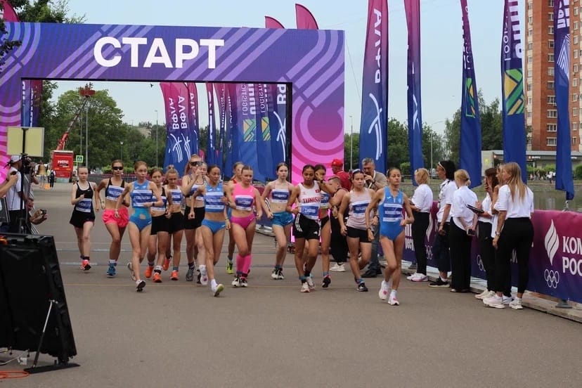 В районе Вороново соперничали легкоатлеты из девяти стран