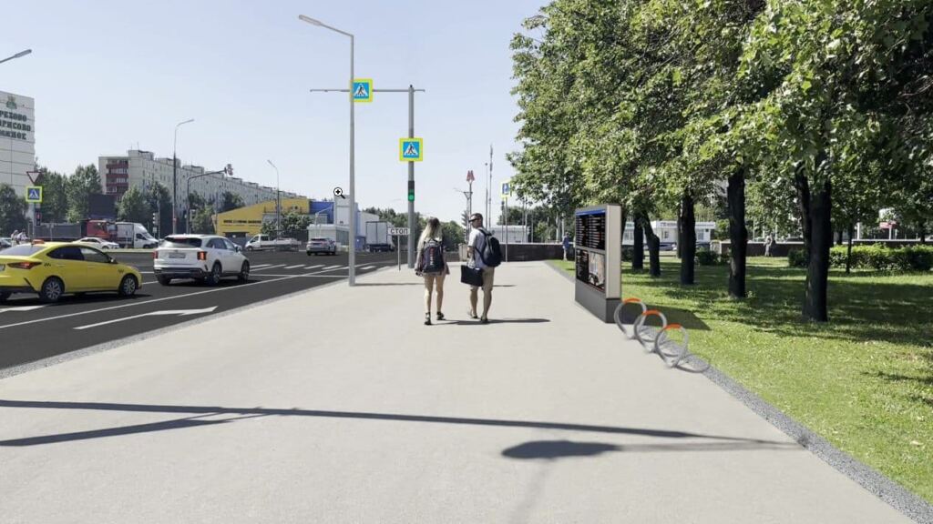 На юге Москвы появятся новые тротуары и современные фонари