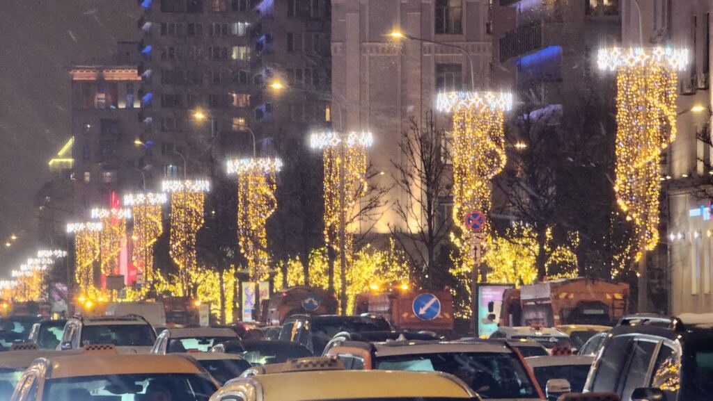 Архитектурно-художественная подсветка будет работать в Москве всю новогоднюю ночь