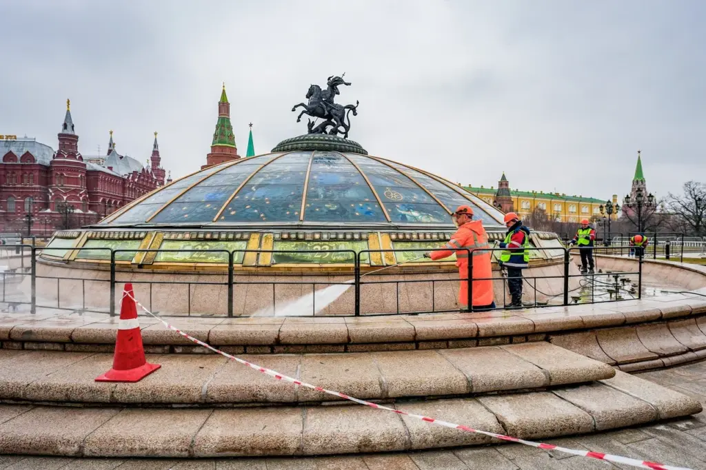 В Москве отремонтируют фонтаны «Часы мира», «Купола» и «Каскад»