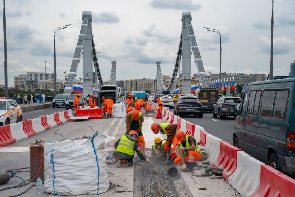 В Москве обновят деформационные швы на 13 мостовых сооружениях